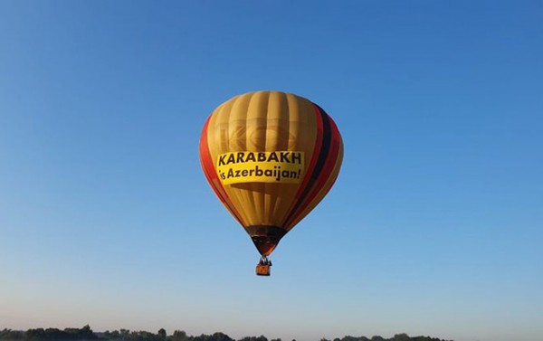 Ukraynada “Qarabağ Azərbaycandır!” şüarı ilə tanıtım - FOTO