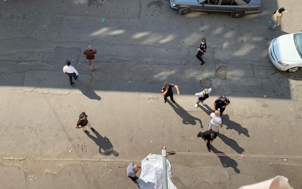 Bakıda özünü binadan atan qadının görüntüləri yayıldı