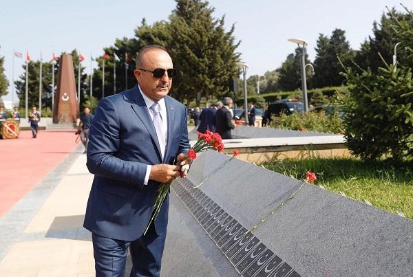 Çavuşoğlu şəhidimizdən yazıb, Ermənistana çağırış etdi