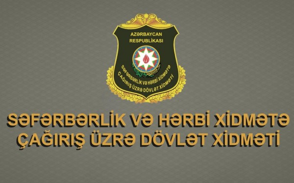 Səfərbərlik Xidməti məlumat yaydı