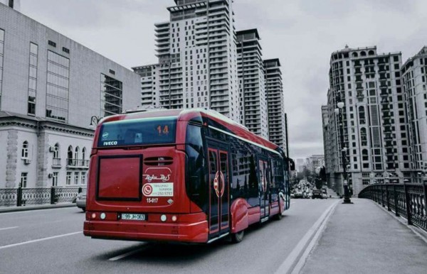 Bu gündən avtobusların fəaliyyəti dayandırıldı