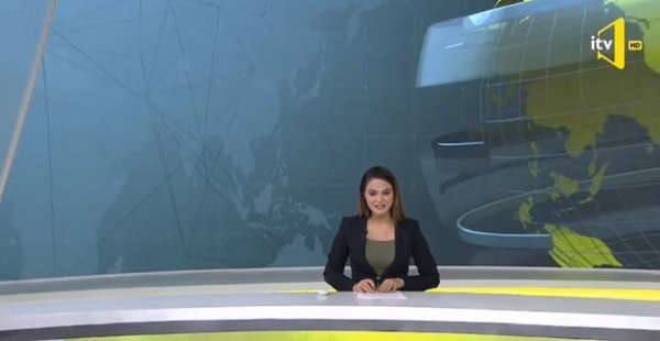 Qələbə xəbərini verən İTV aparıcısı göz yaşlarını saxlaya bilməyib