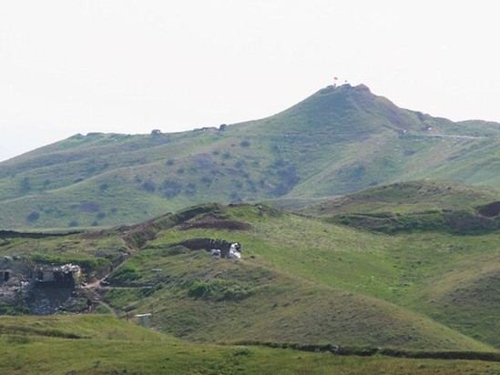 Düşmən işğalından azad olunan Talış yüksəkliklərindən ilk görüntülər