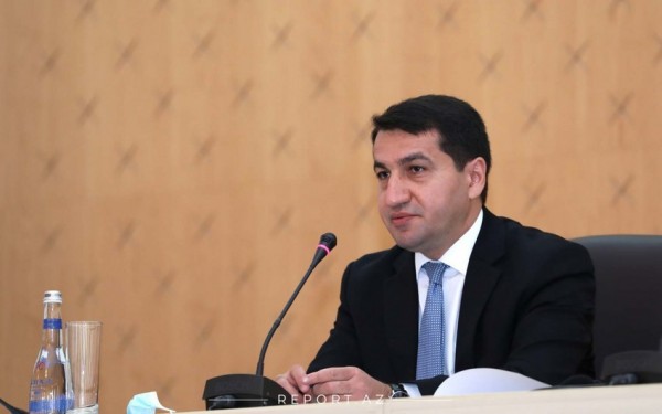 Azərbaycan Ordusu vətəndaşların təhlükəsizliyini təmin etmək üçün əks-hücuma keçib - Hikmət Hacıyev