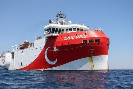 “Oruc Rəis” gəmisi Şərqi Aralıq dənizindəki fəaliyyət bölgəsinə çatıb