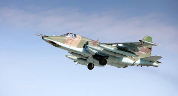 Düşmənə məxsus Su-25 təyyarəsi məhv edilib