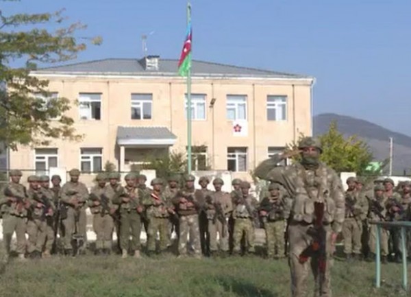 İşğaldan azad edilən Zəngilanda Azərbaycan bayrağı qaldırıldı