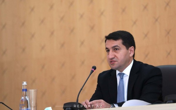 Hikmət Hacıyevdən fransalı jurnalistlə bağlı açıqlama