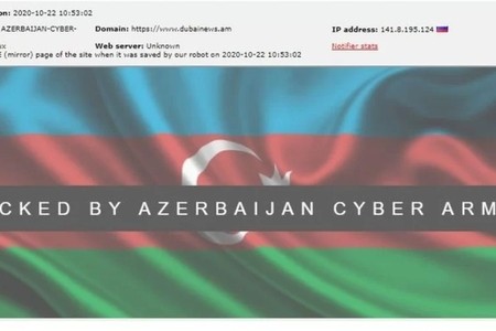 Erməni saytları dağıdıldı: "Qarabağ Azərbaycandır" şüarı yerləşdirildi - SİYAHI