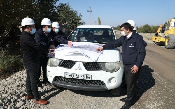 Azərbaycanın işğaldan azad olunmuş ərazilərinə qaz çəkilməsinə başlanılır