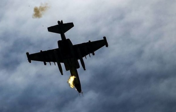 Düşmənin daha bir “Su-25” döyüş təyyarəsi məhv edildi - RƏSMİ