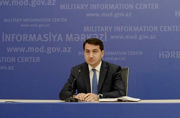Hikmət Hacıyev: Nəticə o zaman olar ki, qarşı tərəf konstruktiv olsun, ancaq biz bunu görmürük