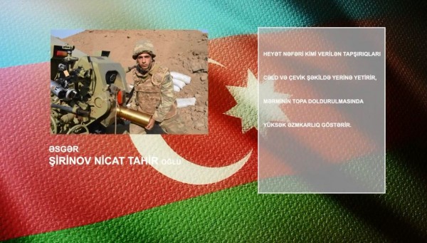 Azərbaycan Ordusunun daha bir igidini tanıyaq