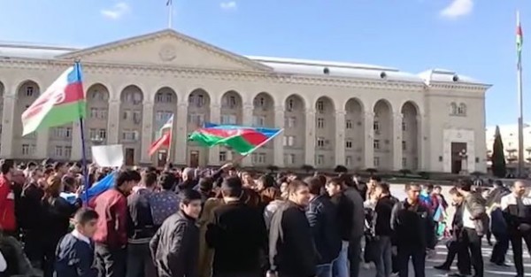 Gəncədə zəfər bayramı