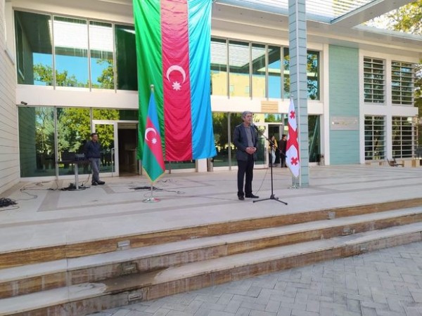 Gürcüstanda soydaşlarımız Şuşanın azad edilməsi münasibətilə tədbir keçiriblər - FOTO