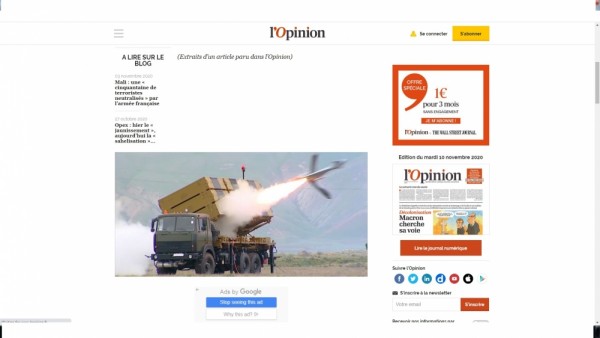 Fransa qəzeti: Azərbaycan Ordusunun üstünlüyü ilk günlərdən bəlli idi