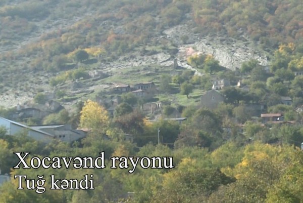 Xocavənd rayonunun işğaldan azad olunan Tuğ kəndi