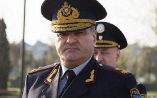 Bakı Şəhər Baş Polis İdarəsinin rəisi işdən çıxarıldı