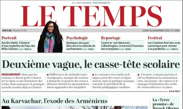 “Le Temps”: Kəlbəcərdə onlarla ev yanır