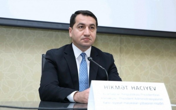 Hikmət Hacıyev: “Ermənistan Füzulidə mədəni irsi qəsdən məhv edib”