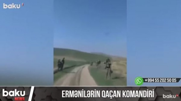 Ermənilərin qaçan komandiri