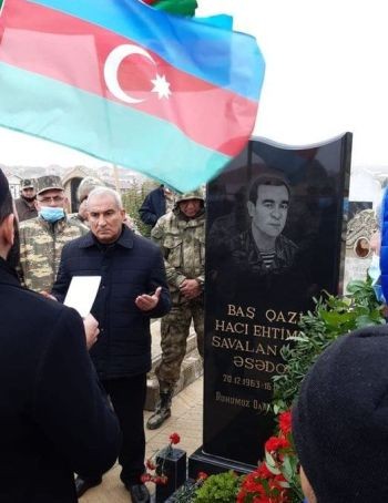 Baş Qazi Etimad Əsədovun məzarı ziyarət olundu: Ən böyük arzun həyata keçdi... - FOTO