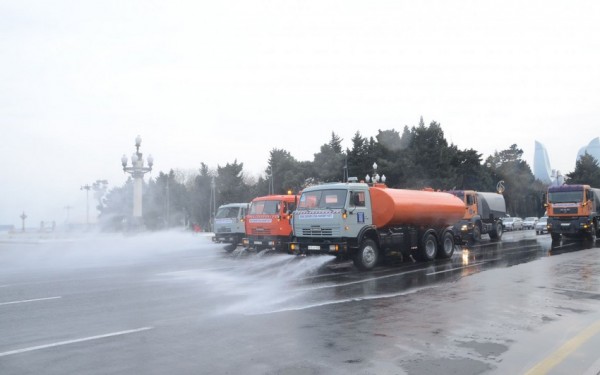 Bakıda növbəti dəfə dezinfeksiya işləri aparılacaq