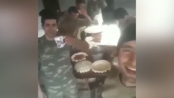 Şuşada xəngəl bişirən əsgərlərimiz