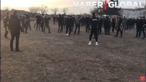 Hikmət Hacıyev “Qarabağ” klubu ilə Ağdamda futbol oynadı