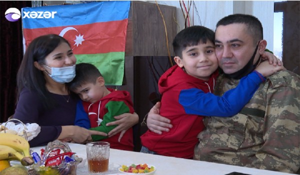 Cəbhədə hərbçilərimizə yardım edən Ağalarovlar ailəsi