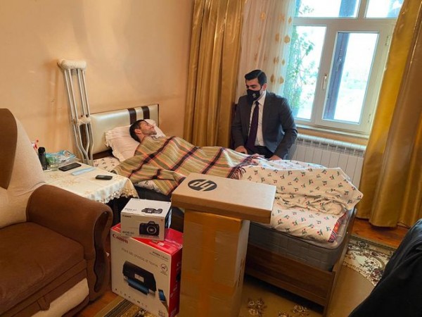 Nazirlik Qarabağ qazisinin uşaqlıq arzusunu reallaşdırdı