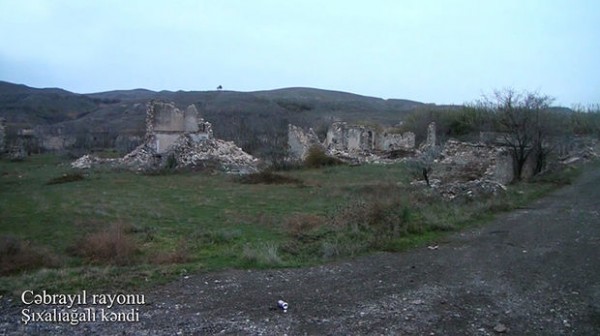 İşğaldan azad edilən Cəbrayılın daha bir kəndinin görüntüləri