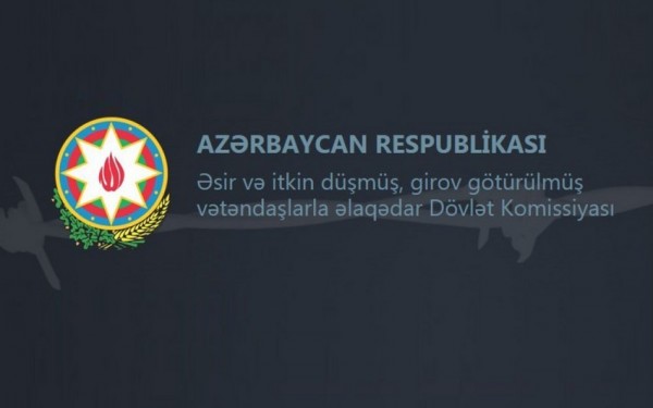 Dövlət Komissiyası bütövlükdə 54 erməninin azad edildiyini açıqlayıb