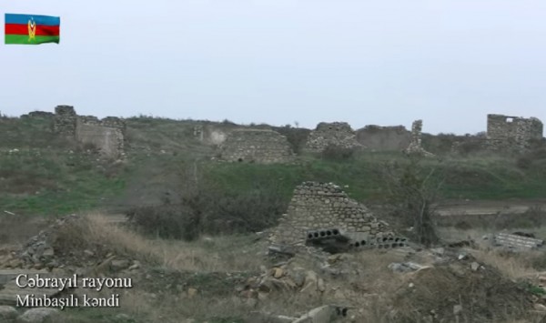 Cəbrayılın Minbaşılı kəndindən yeni görüntülər