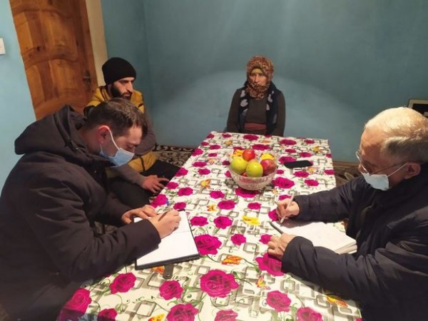 Qazi Həsən Mehtiyevin ailəsinin yaşayışı da diqqətdə saxlanır