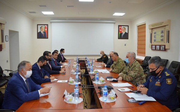 Müdafiə Nazirliyində Əfqanıstan nümayəndə heyəti ilə görüş keçirilib