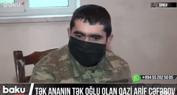 Tək ananın tək oğlu olan qazi Arif Cəfərov