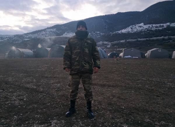 Müharibədən tərxis olunan jurnalistin ilk PAYLAŞIMI