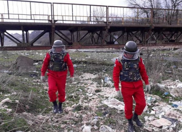 Zəngilanda körpünün altından partlayıcı qurğu tapıldı
