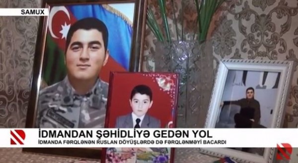 Xüsusi təyinatlı qüvvələrin əsgəri şəhid Ruslan Əsədov