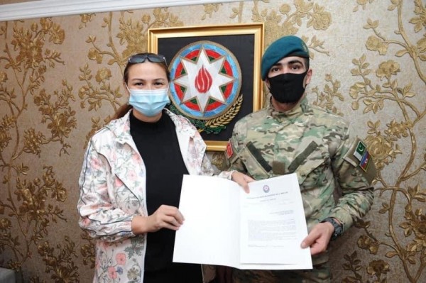 Qənirə Paşayeva Vətən Müharibəsinin bir qrup qazisi ilə görüşüb - FOTO