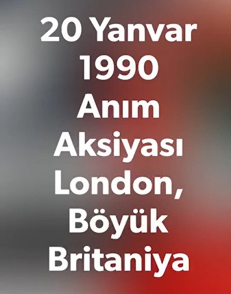 London sakinlərinə 20 Yanvar faciəsindən bəhs edən bukletlər paylanıb