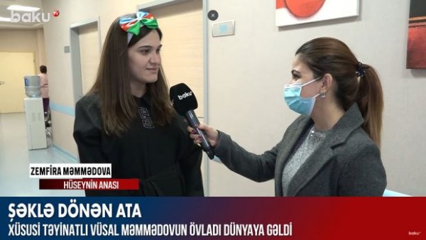 Daha bir şəhidimizin övladı dünyaya gəldi