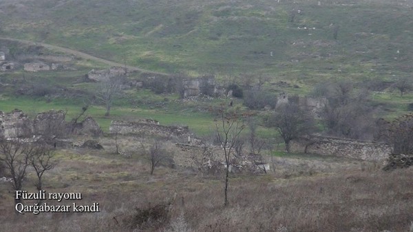 Füzulinin Qarğabazar kəndindən görüntülər