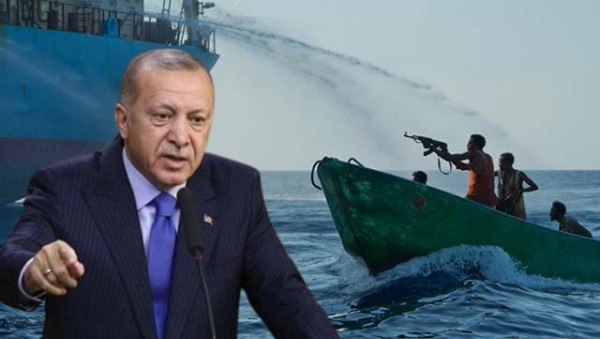Ərdoğan dəniz quldurlarının qaçırdıqları gəminin kapitanı ilə danışdı