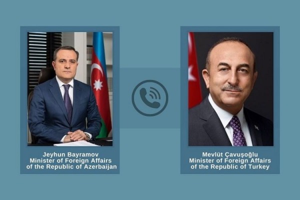 Ceyhun Bayramov və Çavuşoğlu arasında telefon danışığı olub