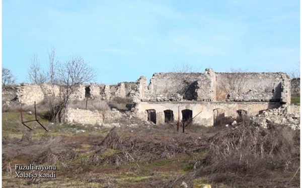 Füzuli rayonunun Xələfşə kəndinin görüntüləri