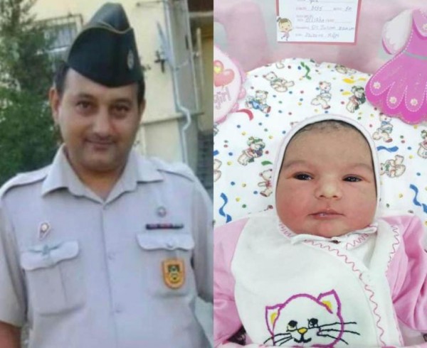 Şəhidin 3-cü qızı dünyaya gəldi - FOTO