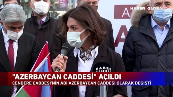 İstanbulda küçəyə Azərbaycan adı verildi