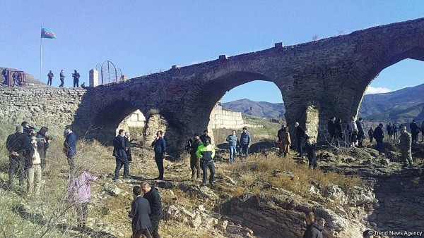Diplomatik korpus nümayəndələri XUDAFƏRİNDƏ - FOTO